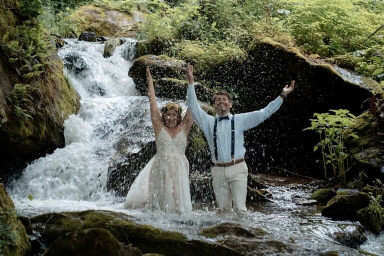 waterfall wedding venues in NC