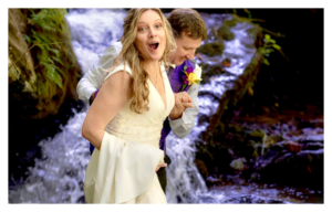 elopement venue near Asheville NC private waterfall ceremony