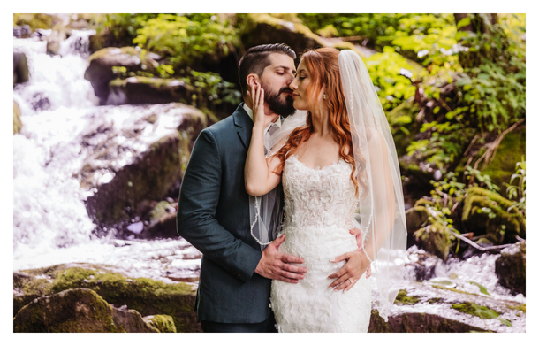 waterfall micro weddings and elopement venue Hot Springs