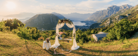 best destination wedding in the mountains