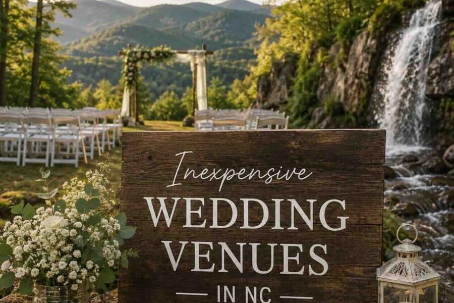 Inexpensive Wedding Venues in NC