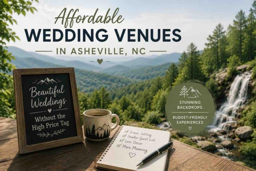 affordable wedding venues asheville nc