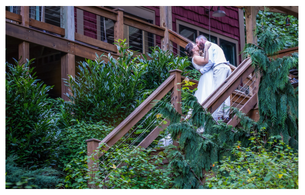 waterfall wedding venue
