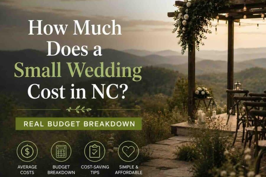 small wedding cost in nc