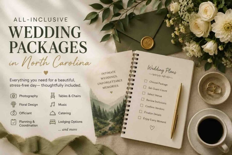 all-inclusive wedding packages in north carolina