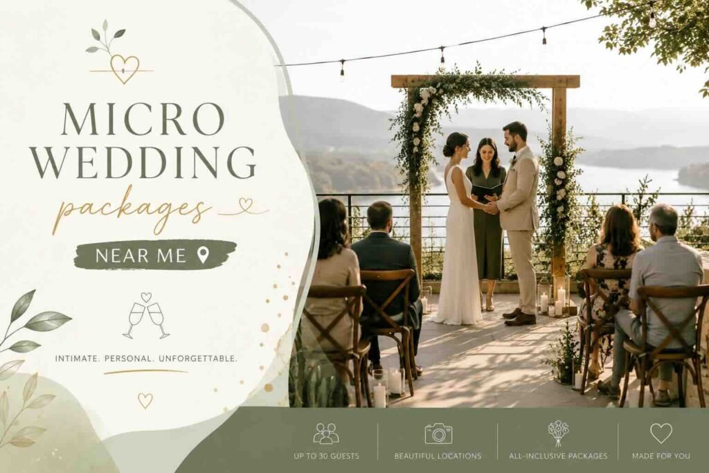 micro wedding package near me
