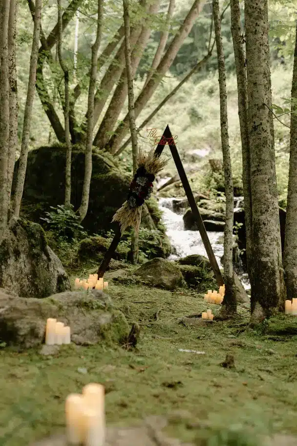 Micro wedding cost goes down with nature