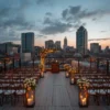 All inclusive wedding venues Raleigh NC alternative — private waterfall ceremony in Hot Springs NC
